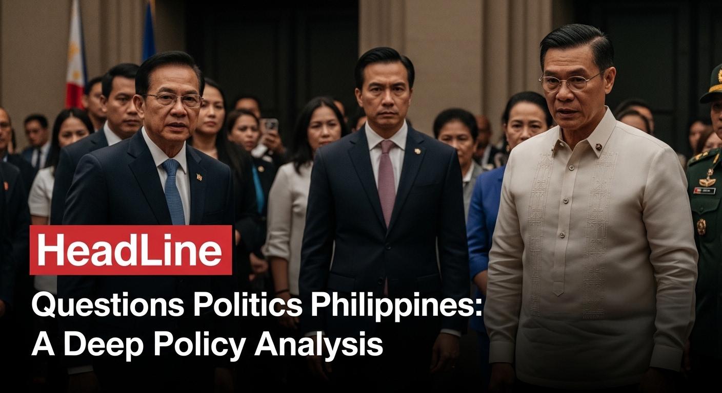 Editorial illustration of Philippine politics meeting